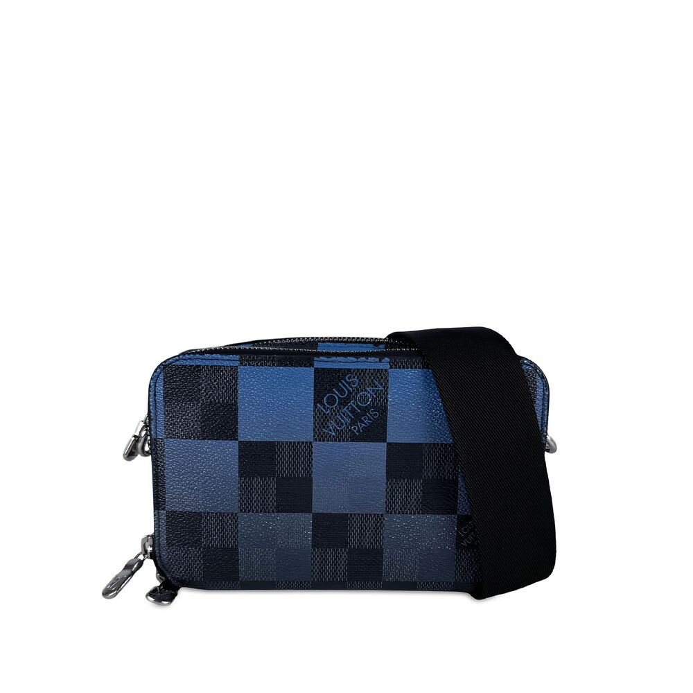 Pre-Loved Louis Vuitton Damier Graphite Giant Alpha Wearable Wallet
